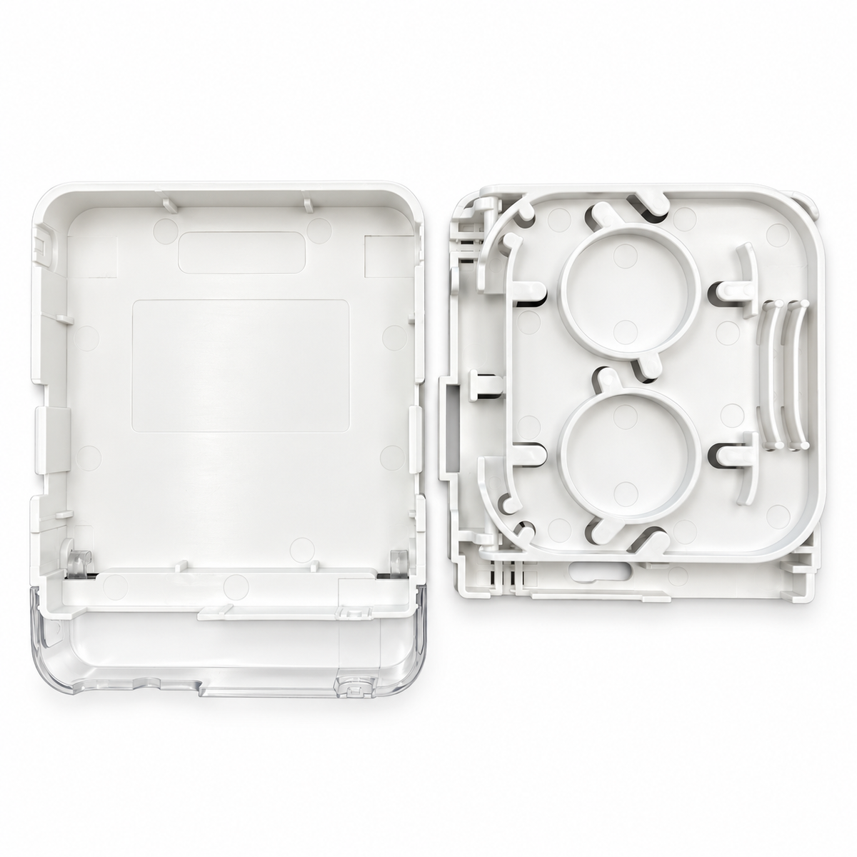 1 Core Fiber Optical Rosette Duplex Box