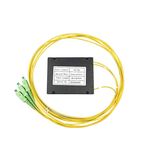 1:2 SC/APC ABS Cassette Type PLC Splitter Box Type For FTTH