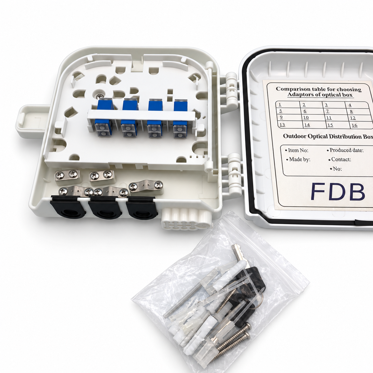 8 core distribution box