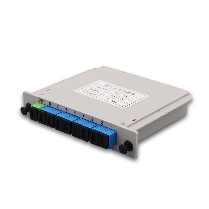 
1:8 PLC splitter, SC, insert type