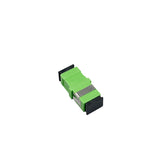 
Adaptador SC/APC simplex con carcasa PBT