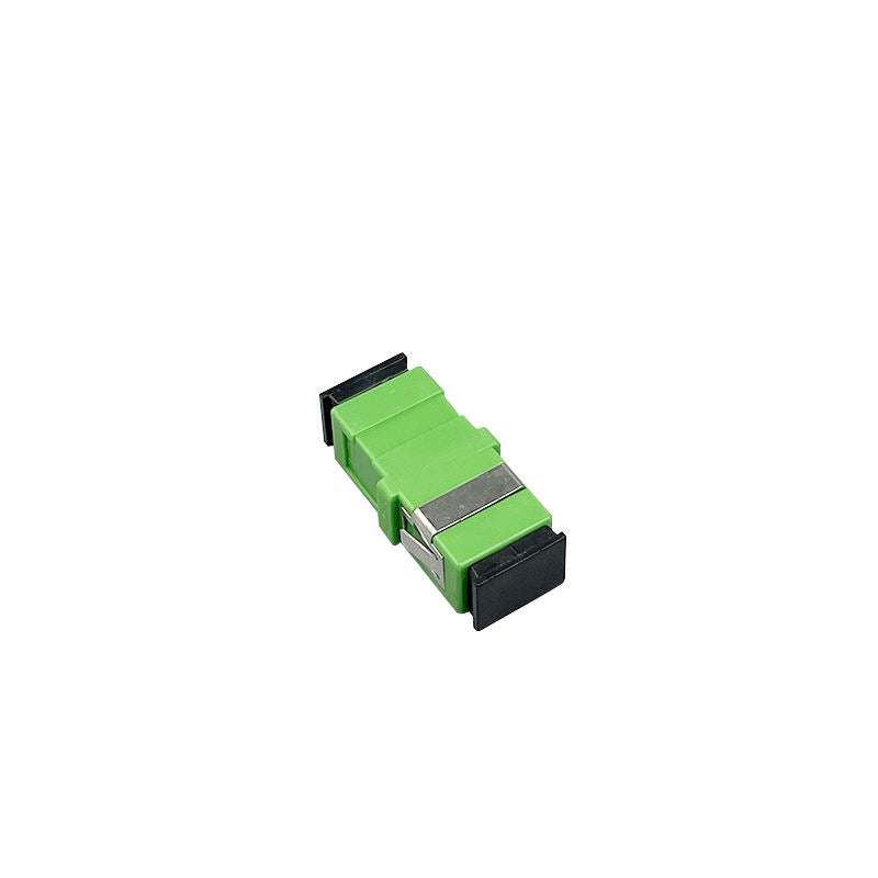 
Adaptador SC/APC simplex con carcasa PBT