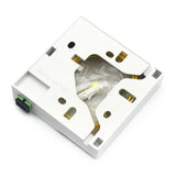 
1-fiber wall termination box, white
