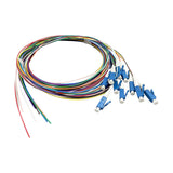 
LC/UPC pigtail set, 12 fibers, 1 m
