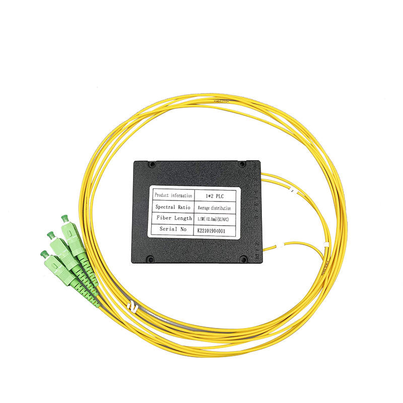 
Divisor PLC 1:2, SC/APC, casete ABS