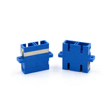 
Adaptor SC/UPC duplex singlemode, biru