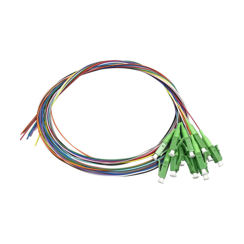 
LC/APC pigtail set, 12 fibers