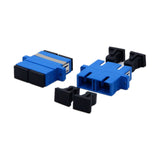 
Adaptor SC/UPC duplex singlemode, biru