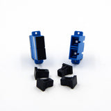 
Adaptor SC/UPC duplex singlemode, biru