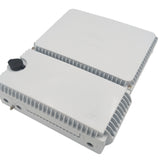 
Caja NAP de 16 fibras, doble puerta, IP65
