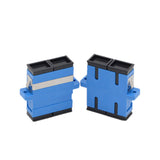 
Adaptor SC/UPC duplex singlemode, biru